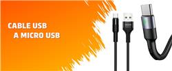 Compra tu cable USB a micro USB